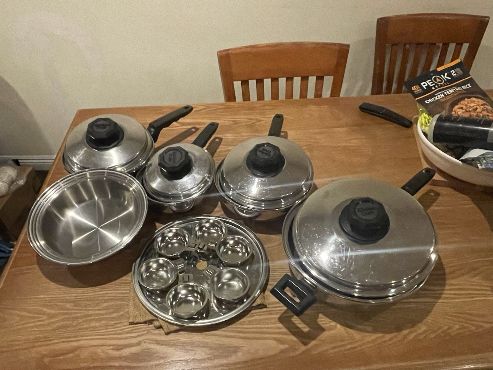 Kitchen Craft West Bend Waterless Stainless Steel Cookware 12 Piece Set