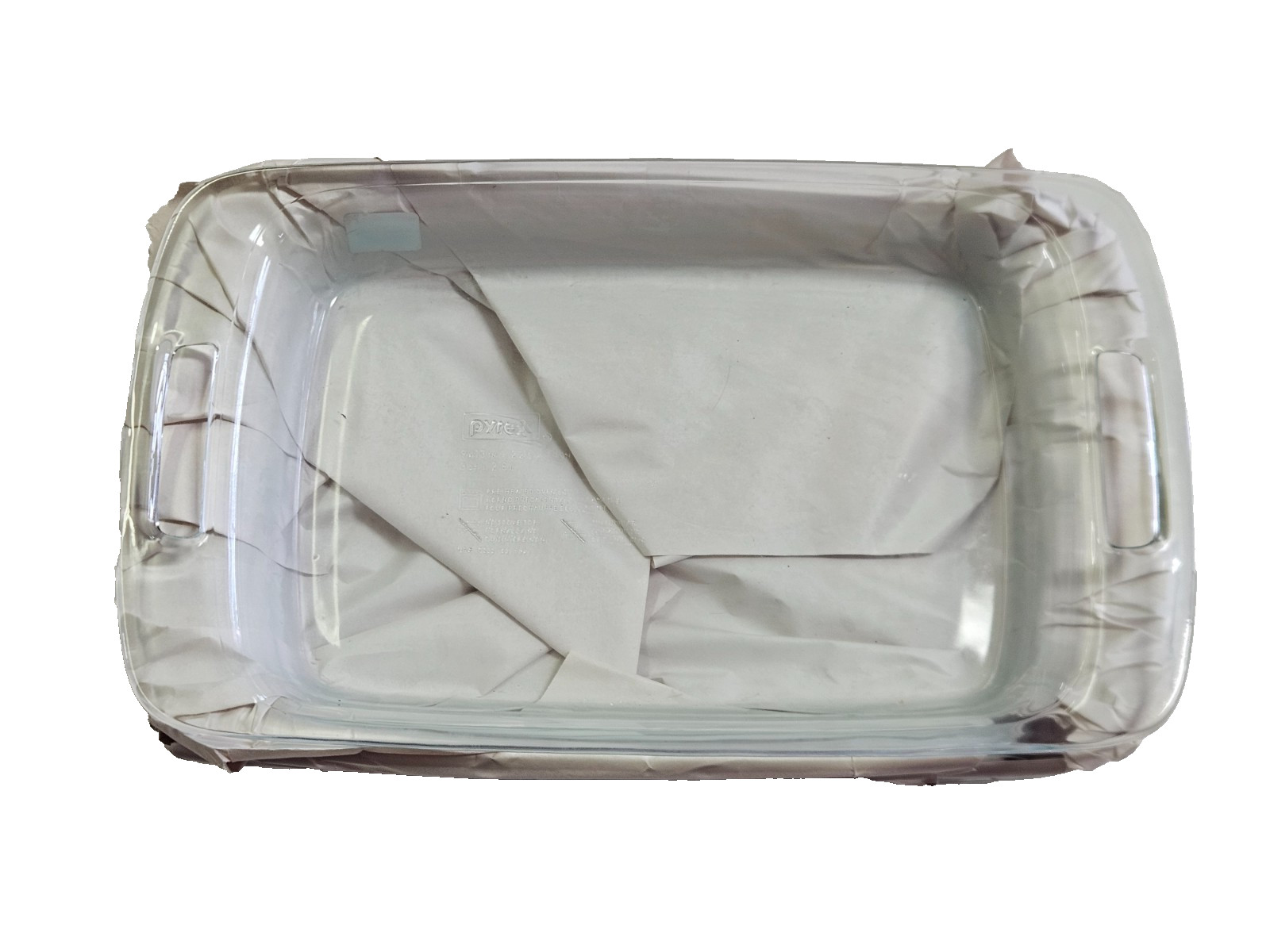 Lot of 4 Pyrex Clear Glass Rectangle Baking Dishes 9×13 3qt