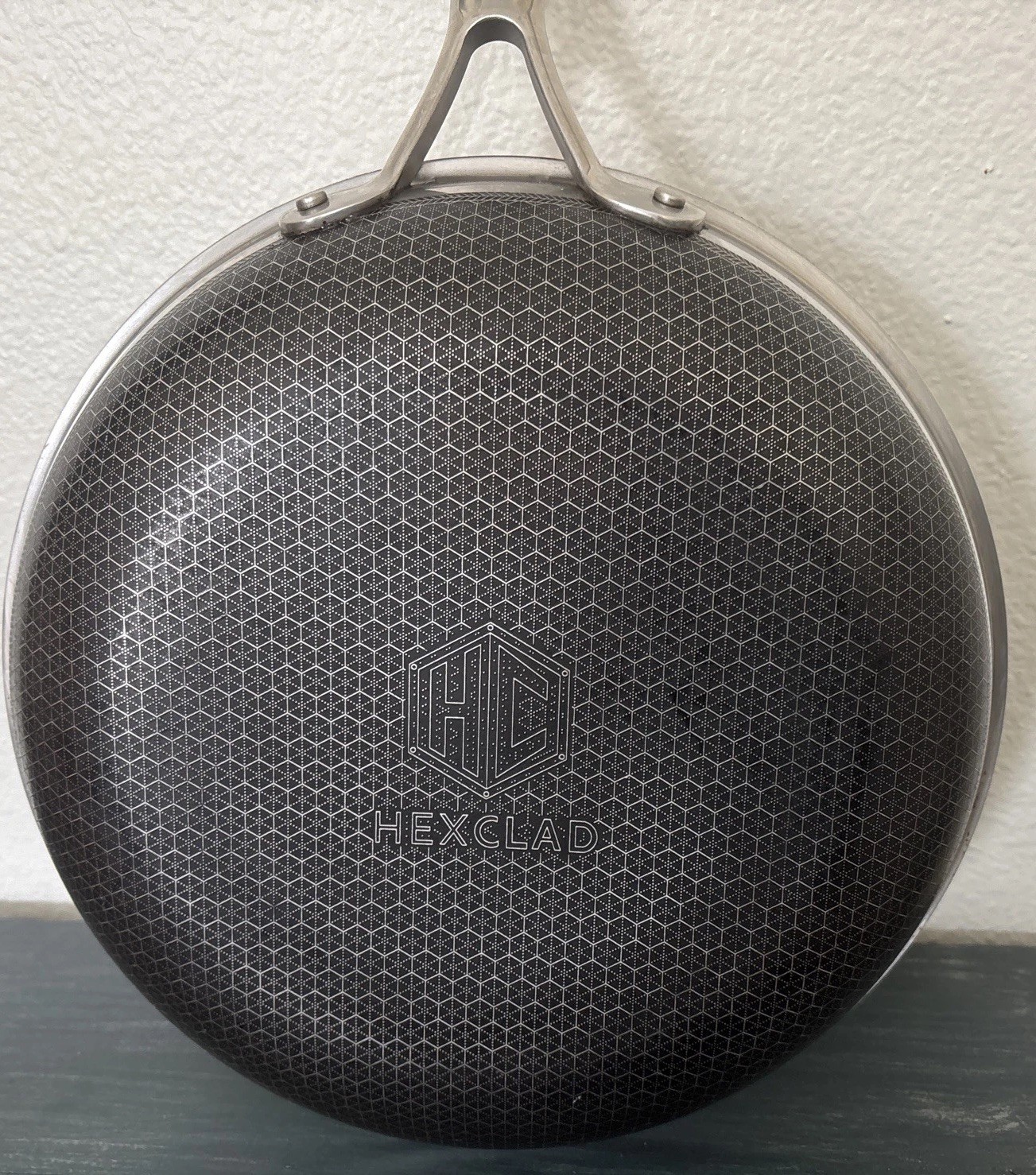 HEXCLAD 10″ Frying Pan Hybrid Stainless Steel Non-Stick Fry Pan ONLY NO Lid