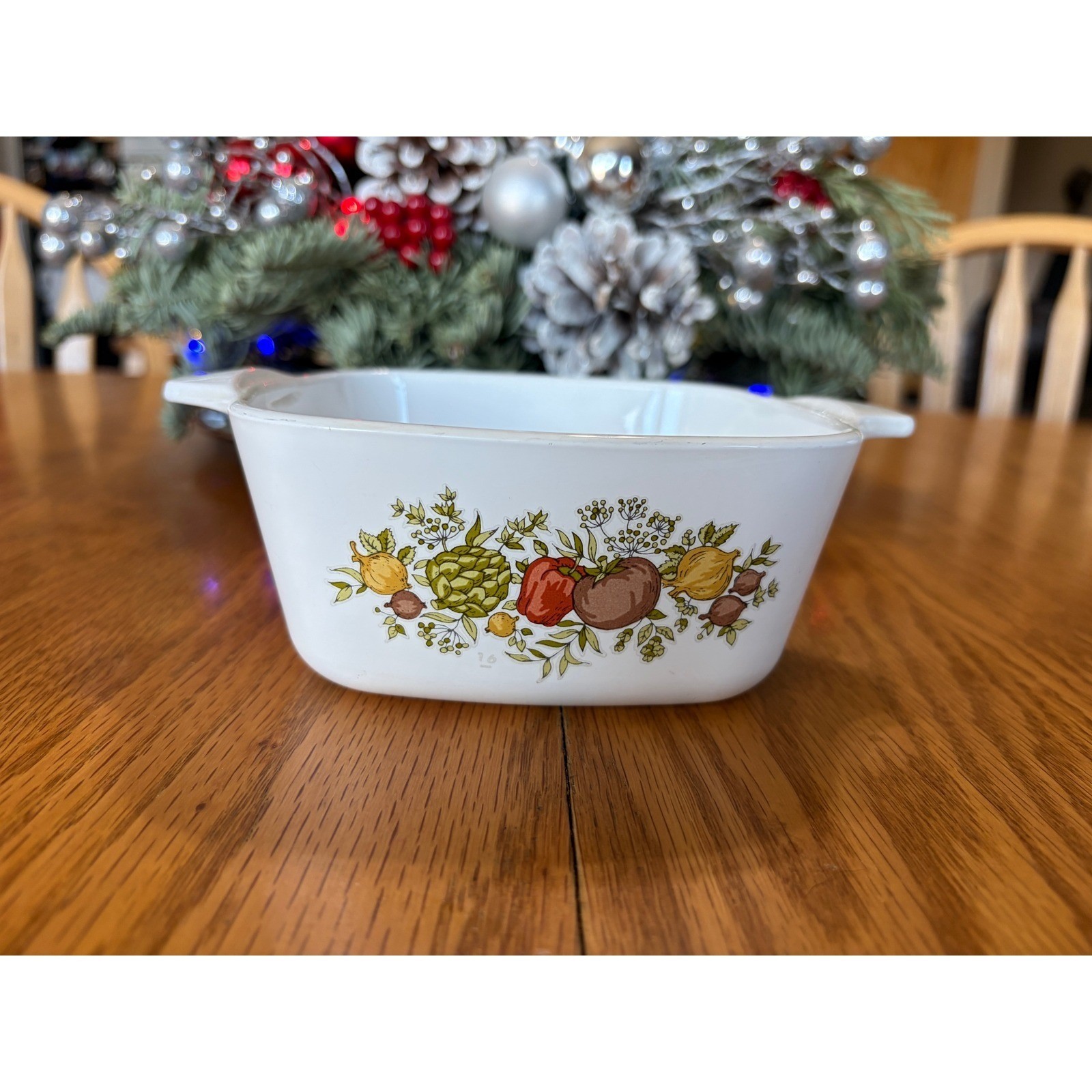 CorningWare A-1-B & P-43-B Spice of Life Casserole Dishes Vintage USA Set