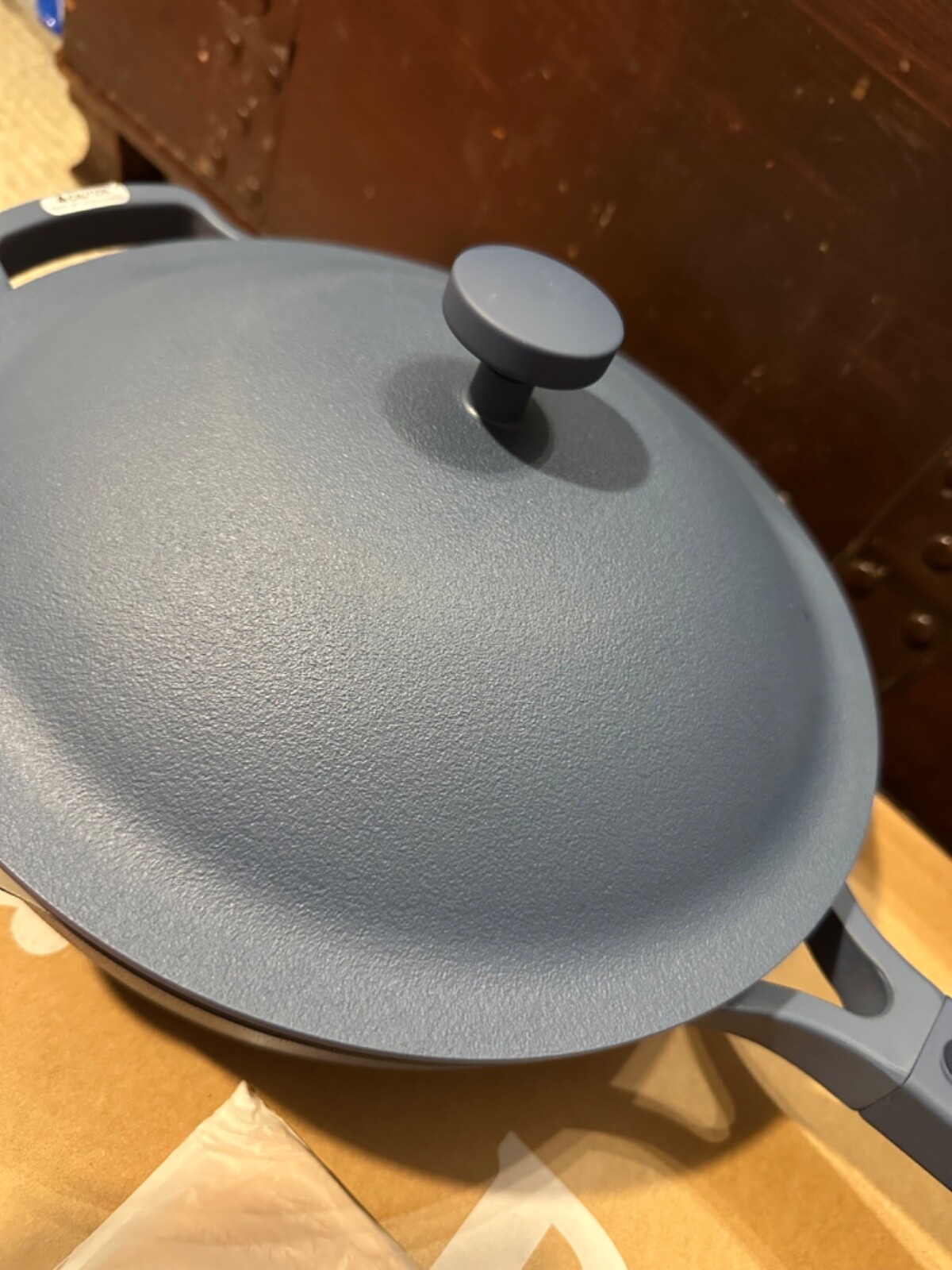 Our Place Always Pan 2.6 Qt 10.5” w/ Wooden Spoon + Steamer Basket -2.0 Sage