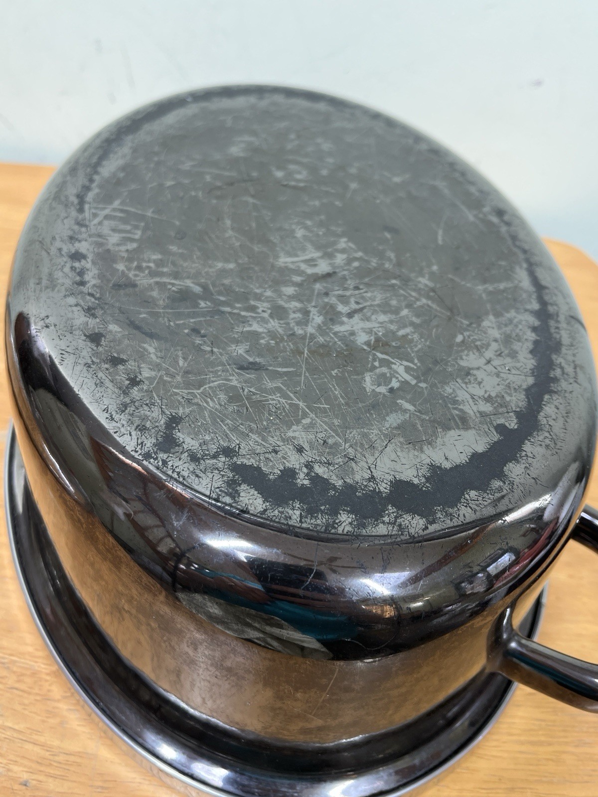 Chantal Enamel On Steel Roaster Pan Dutch Oven Oval Dome with Glass Lid OV30