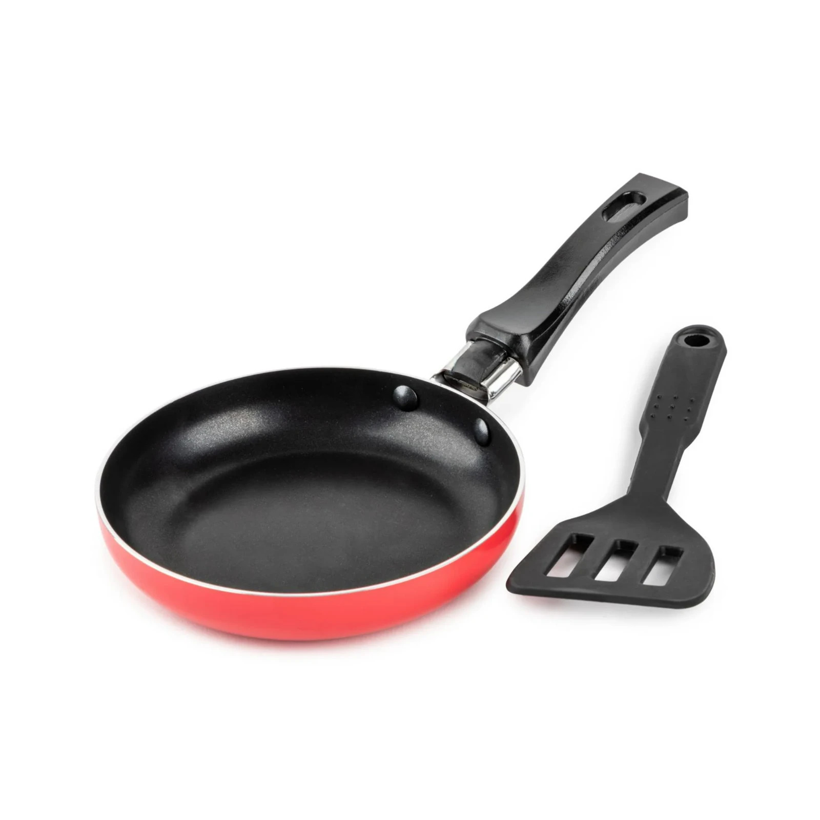 Brooklyn Steel Co. Mini Round Fry Pan & Slotted Turner 2-Pc. Set, Lychee