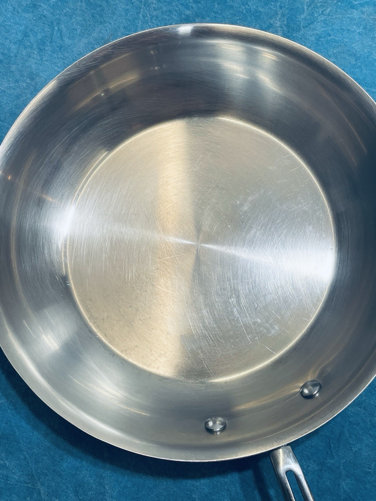 Emeril 10 Inch & 8 Inch Skillets Stainless Steel Copper Core Fry Pan