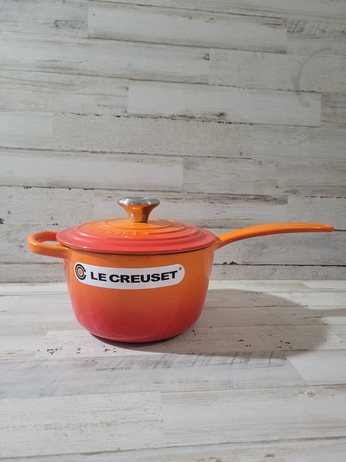 Le Creuset Signature Saucepan 1 3/4 QT. 16 CM Flame