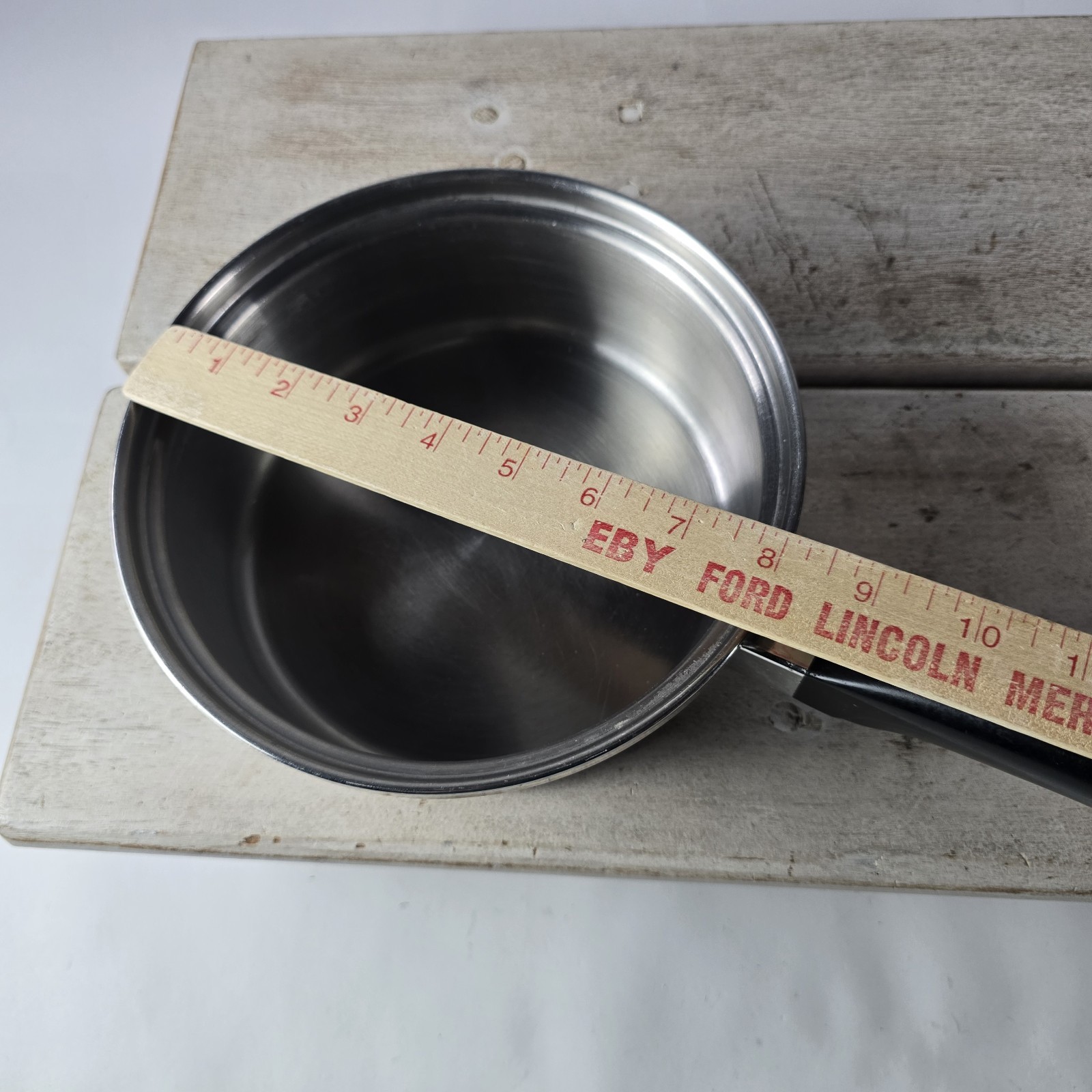 SALADMASTER T304S Sauce Pan Stainless Steel 8 inches 1.5 Qt NO LID – Read
