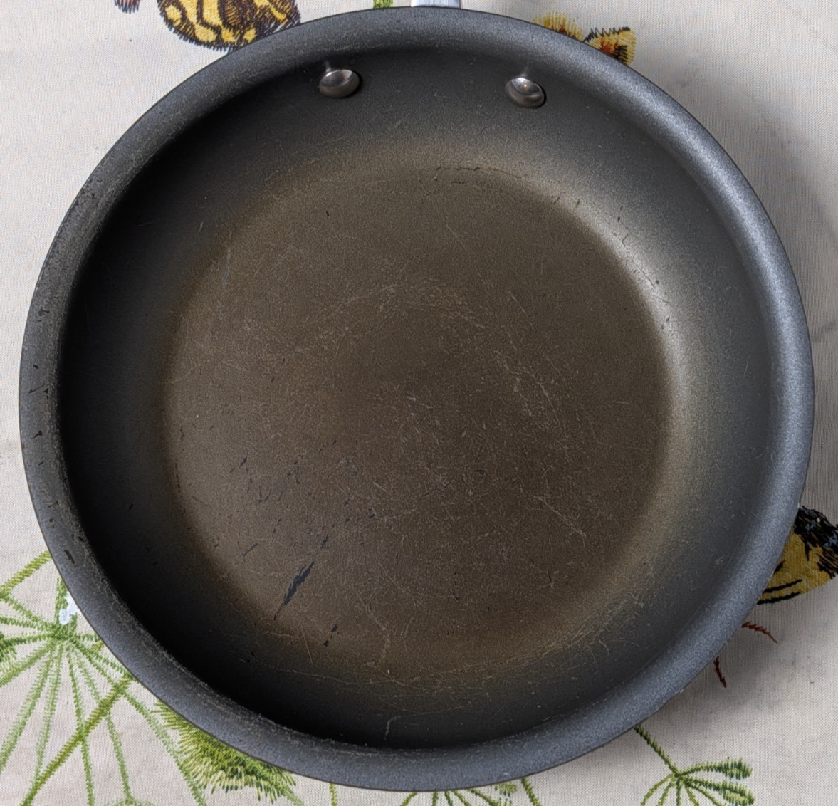 All-Clad 8 IN / 20 CM Hard-Anodized Nonstick Frying Pan Skillet Chef Used