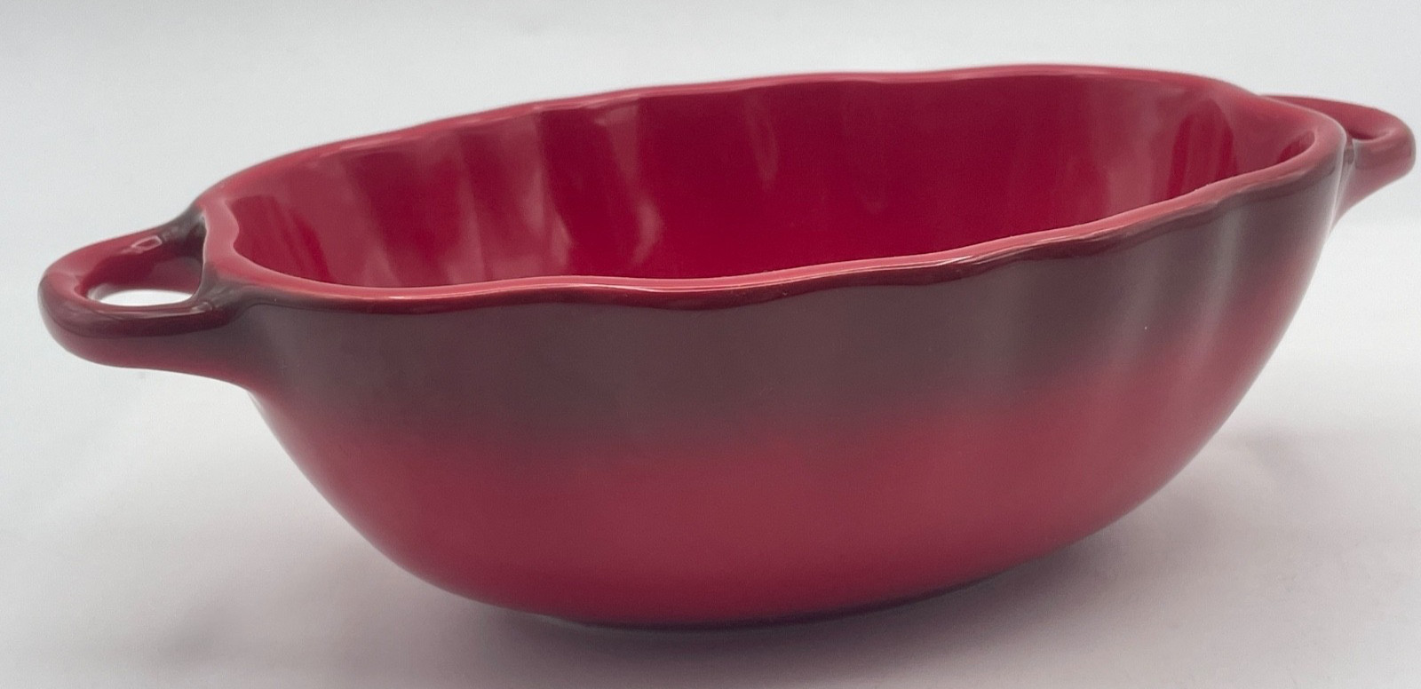 NEW Staub Petite Tomato Mini Cocotte Baking Dish 16 oz Red Double Handle No Lid