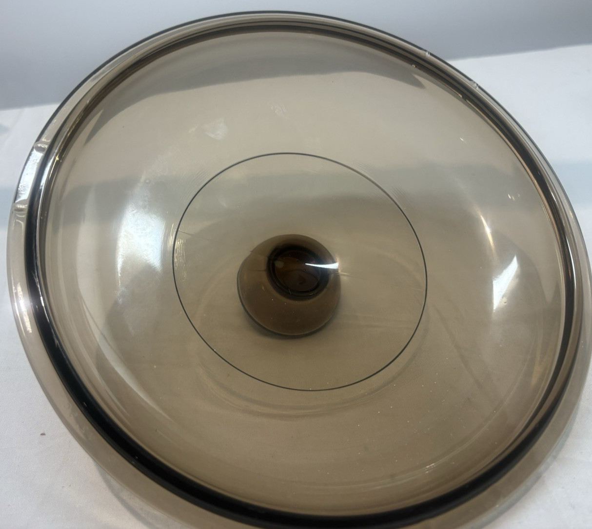 Corning Ware Visions Amber 2.5L Saucepan W Pyrex Lid V- 2.5-C USA
