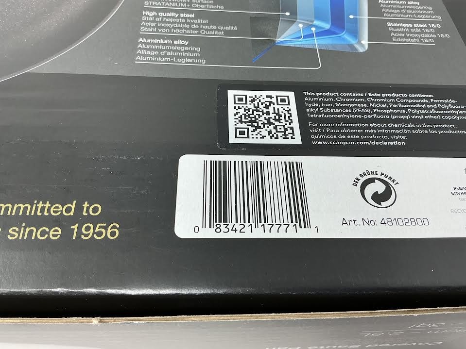 Scanpan CS+ 3 QT Nonstick Saute Pan