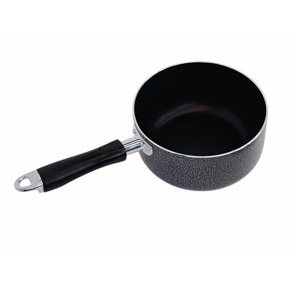 7″ (18CM) Nonstick Sauce Pan with Lid, 2QT Cooking Pot, Ergonomic Plastic Handle