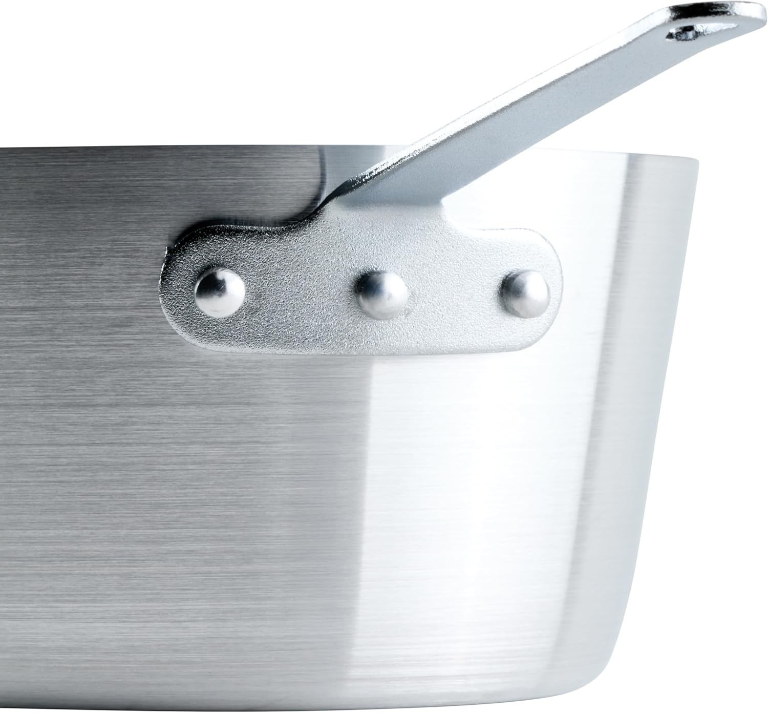 Heavy-Duty Aluminum Tapered Sauce Pan 3mm 4.25 Quart