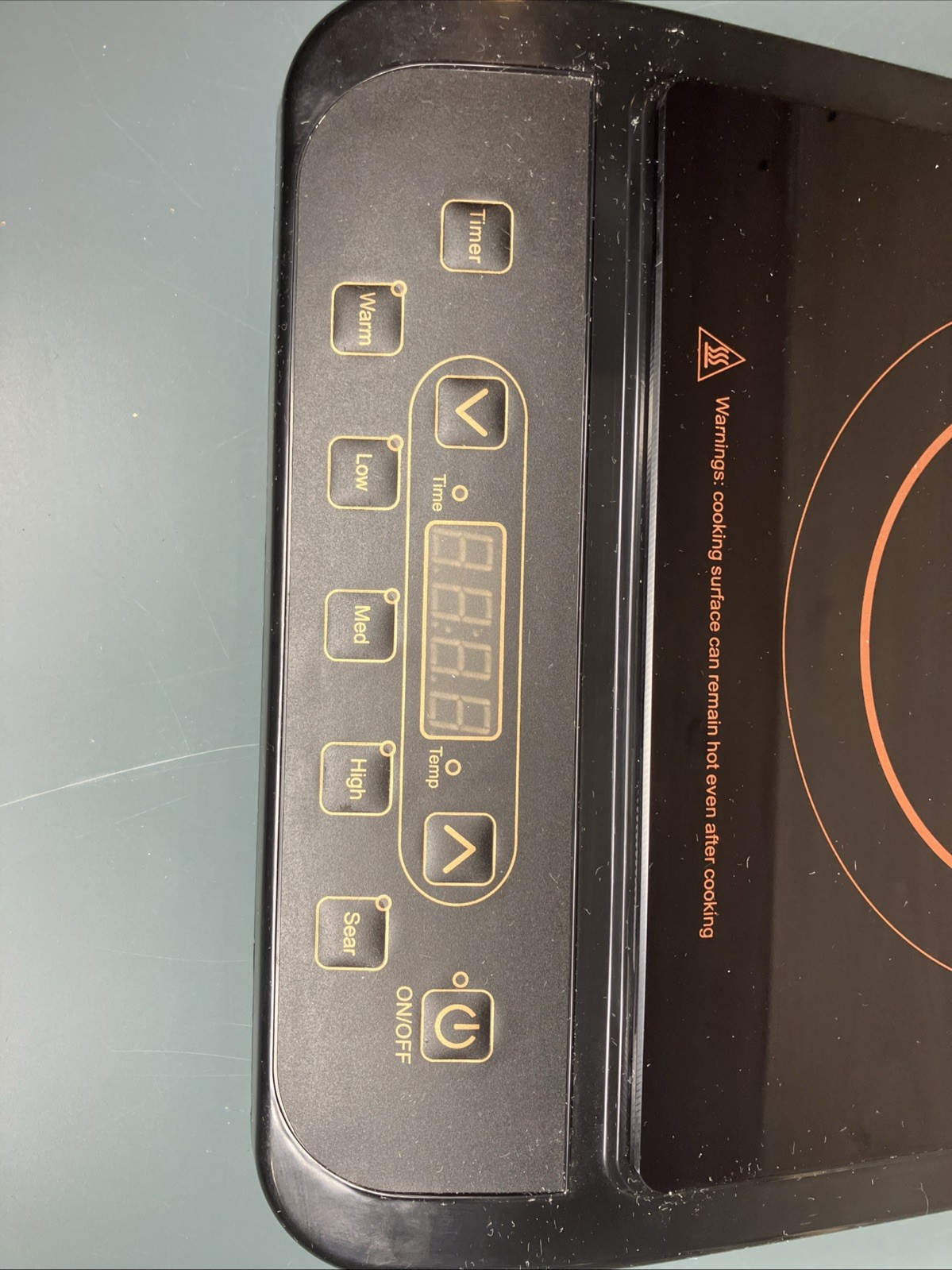 Copper Chef Induction Cooktop Single Burner Portable Black Tested Working