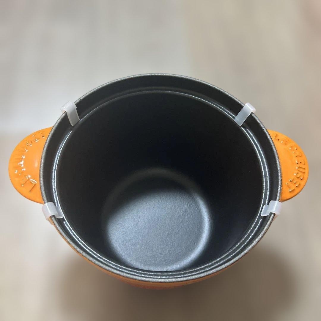 Le Creuset Cocotte Rice Pot Every 20cm3qt Flame Orange Enamel Cast Iron