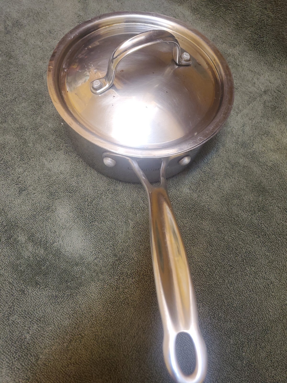 Cuisinart Model #719-16 Saucepan w/Cover 1.5 Qt. / 1.4 L Stainless Steel 18/10