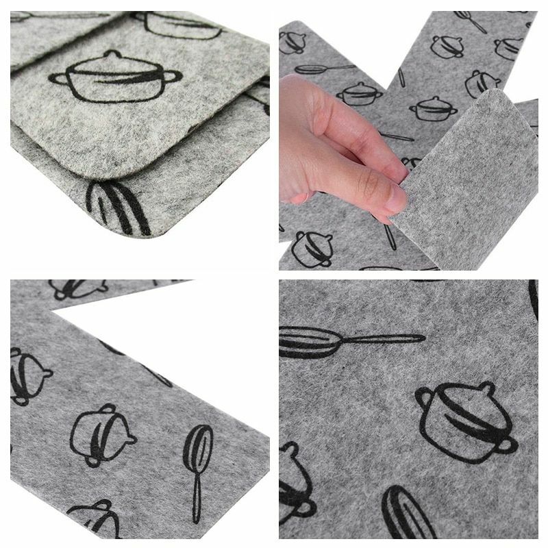 5pcs Non-stick Protection for Pad Pan 38*38cm Divider Pads to Prevent Scratching