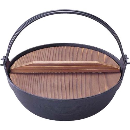 Iwachu Furusato Nabe Deep Pot 36cm IH Compatible Nambu Ironware 21013 Japan New