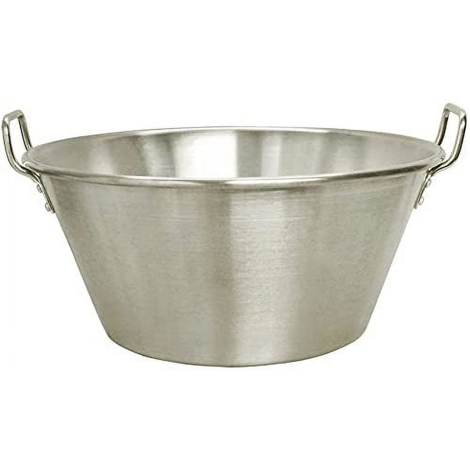 Cazo Extra Large XXL 33” Stainless Steel Pot Deep Fry Pan Wok Outdoor Camping