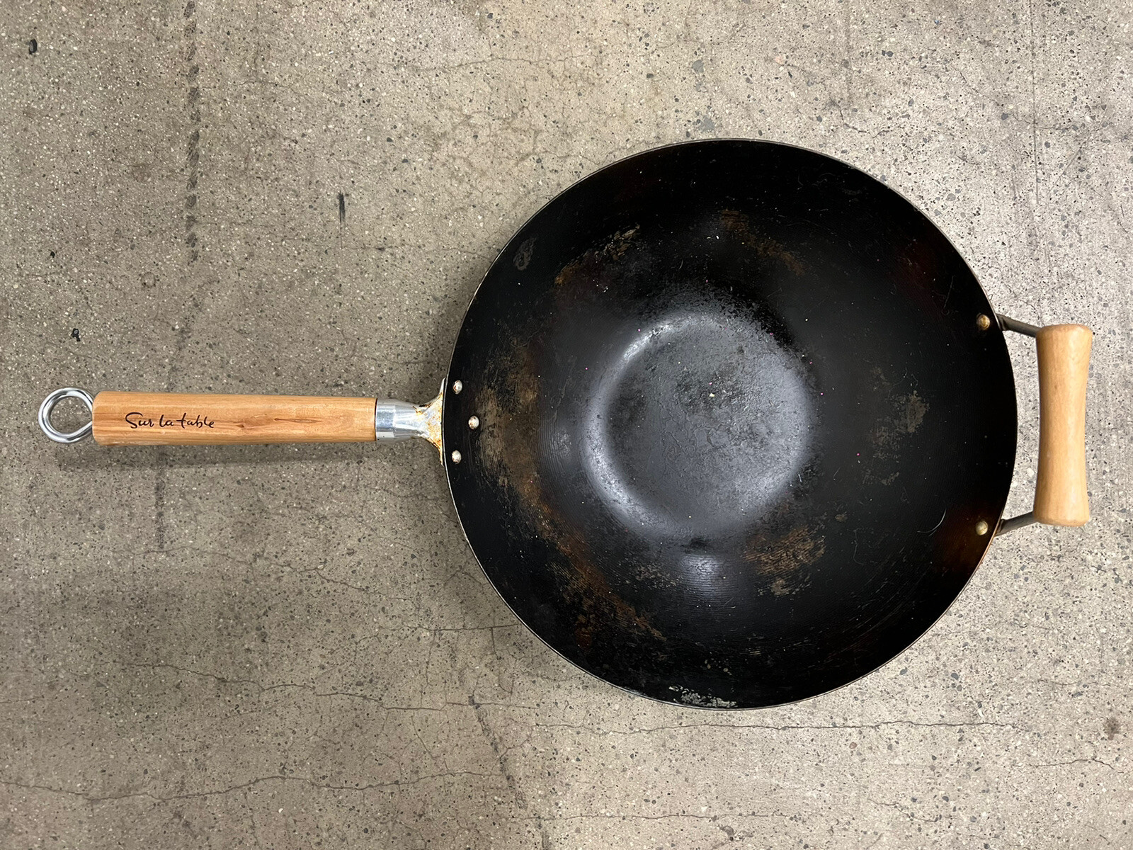 Vintage Sur La Table 13.75” Wok Long Handle