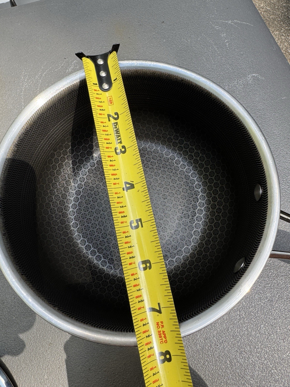 Hybrid Nonstick Small Pot 7-Inch Stay -Lid Only -F