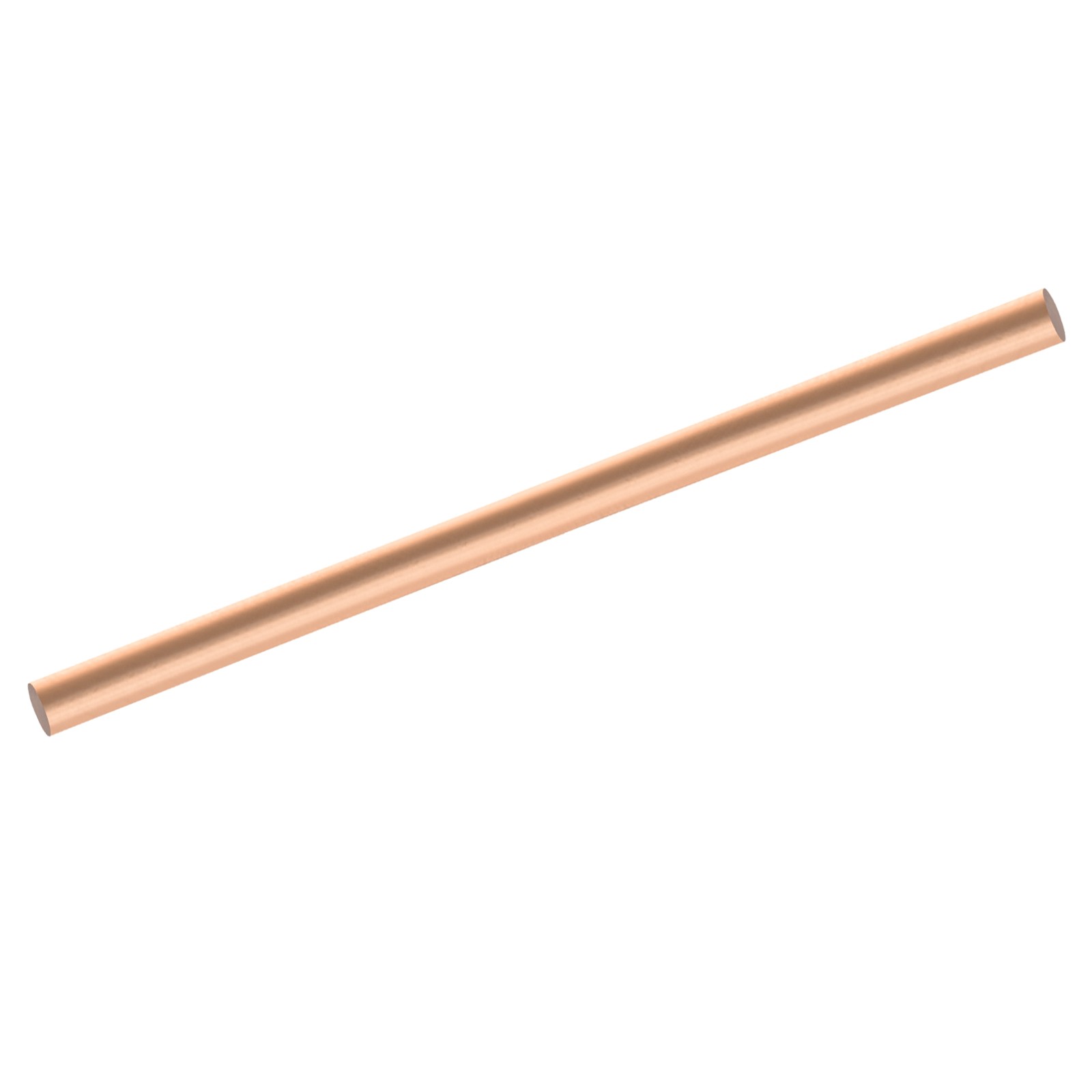 Rod for 1 Piece Pure Copper 9.5mm/3/8″x8″
