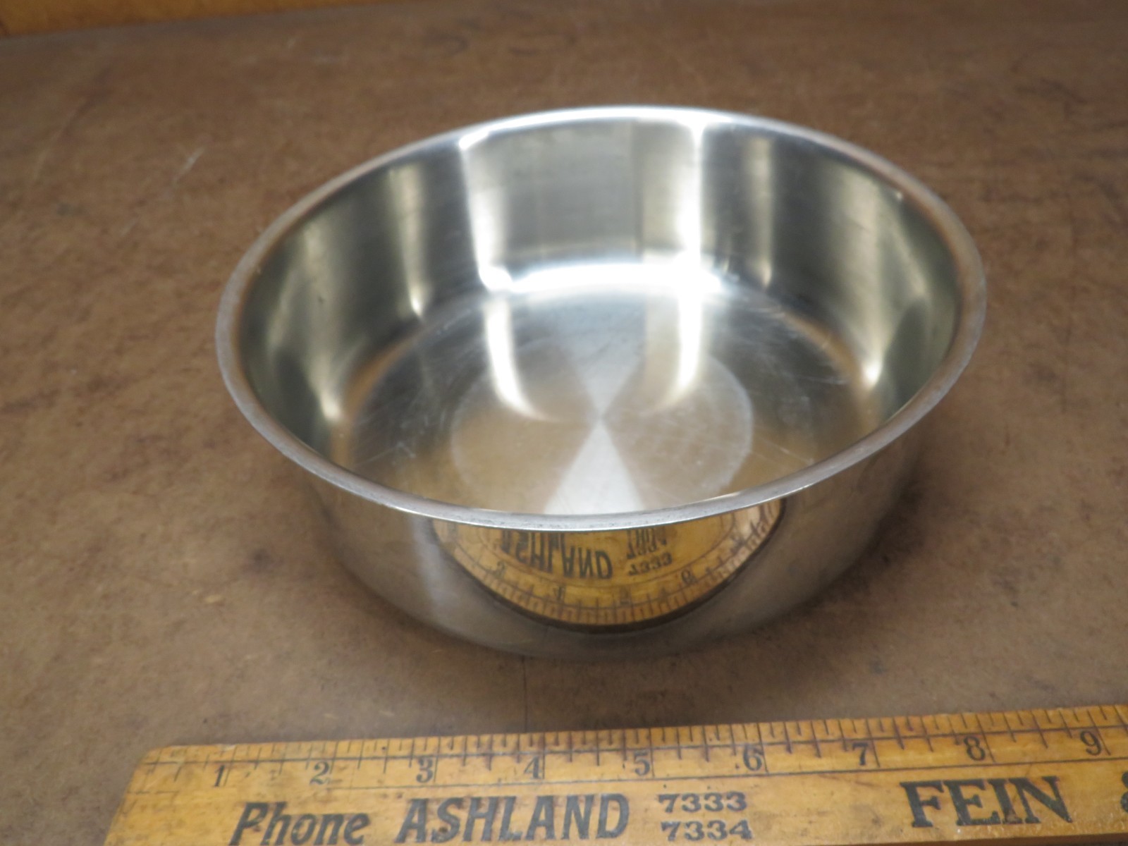 Saladmaster Insert 2.5Qt Surgical Stainless Steel Pudding Double Boiler Lid Bowl