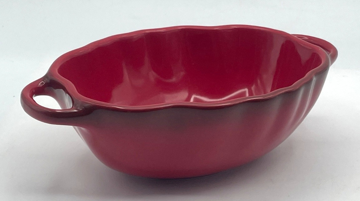NEW Staub Petite Tomato Mini Cocotte Baking Dish 16 oz Red Double Handle No Lid