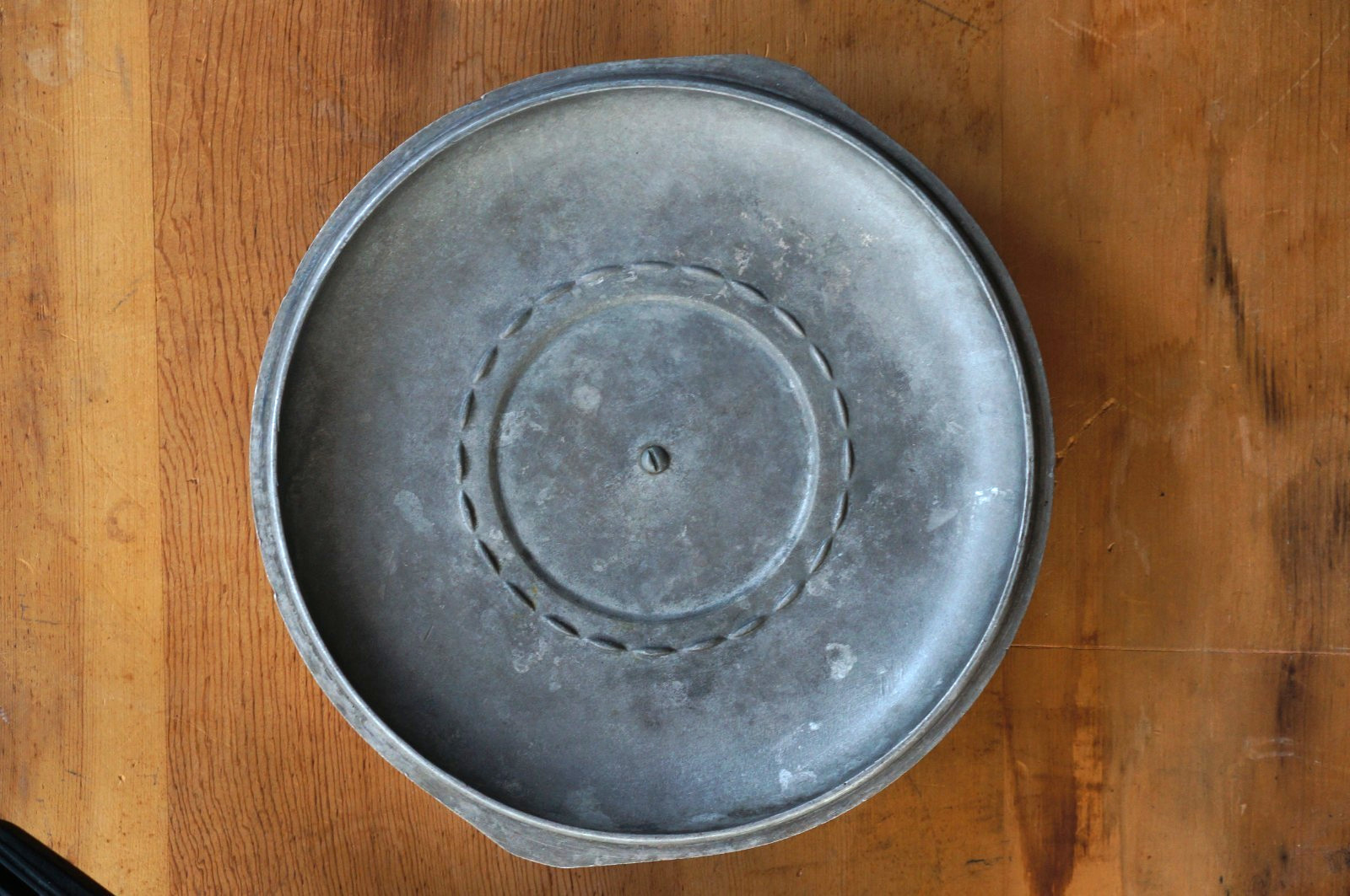 Wagner Ware Magnalite 4508P Vintage Aluminum Saute Pan with Original Lid