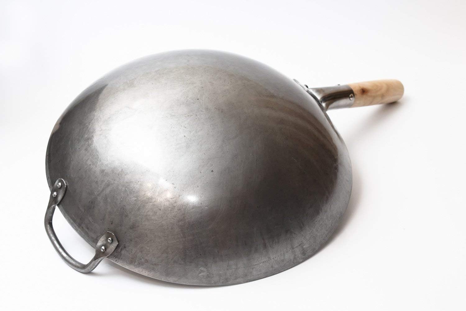 Craft Wok Traditional Hand Hammered Chinese Carbon Steel Wok
