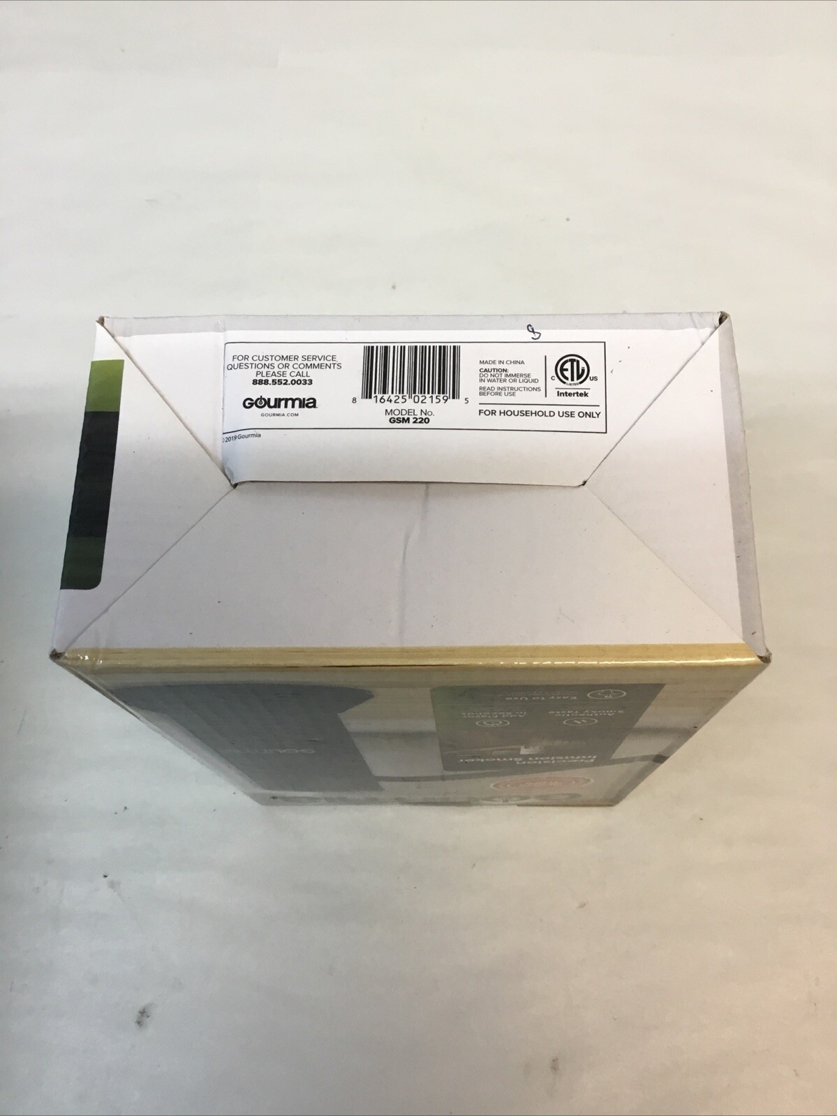 Gourmia Portable Precision Infusion Smoker SMO-KING II GSM220 2018 NEW