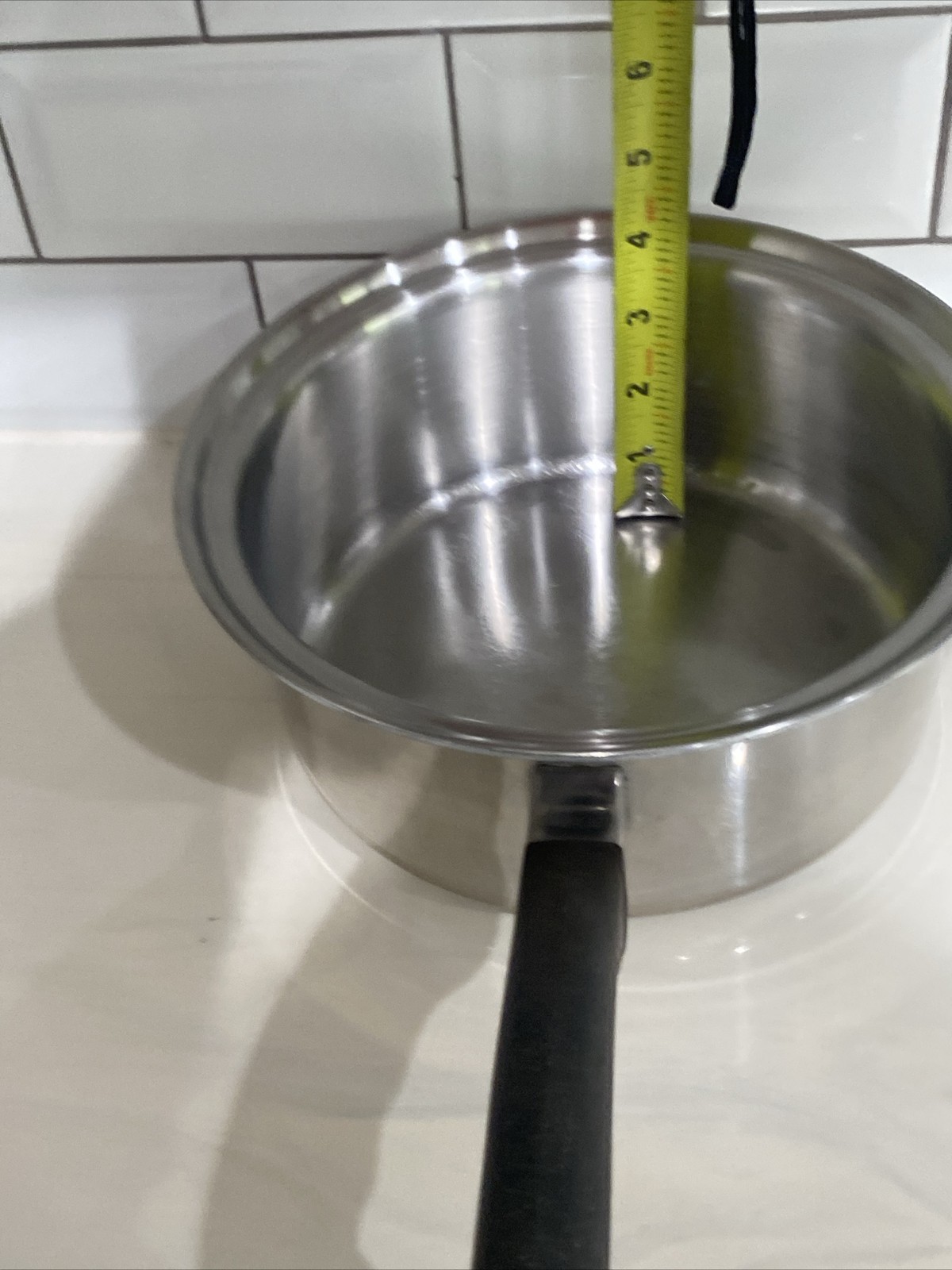 Saladmaster Cookware TP304S Stainless Steel Five Star 9”Fry/saute Pans With Lids
