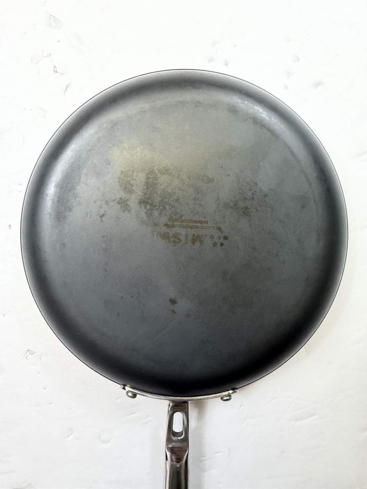 Misen 10” Inch Pre-Seasoned Carbon Steel Fry Pan Retail $99 Used