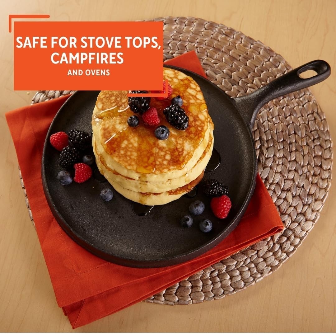 9.5 inches Cast Iron Preseasoned Comal
