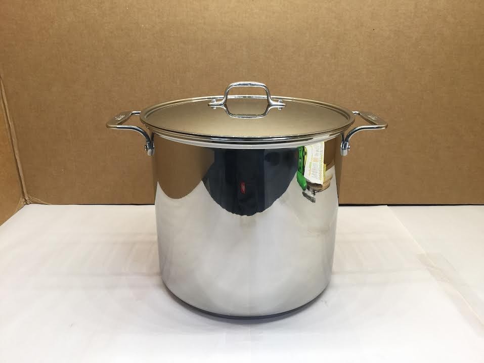 All-Clad 59916 Stainless Steel Dishwasher Safe Stockpot Cookware, 16-Quart