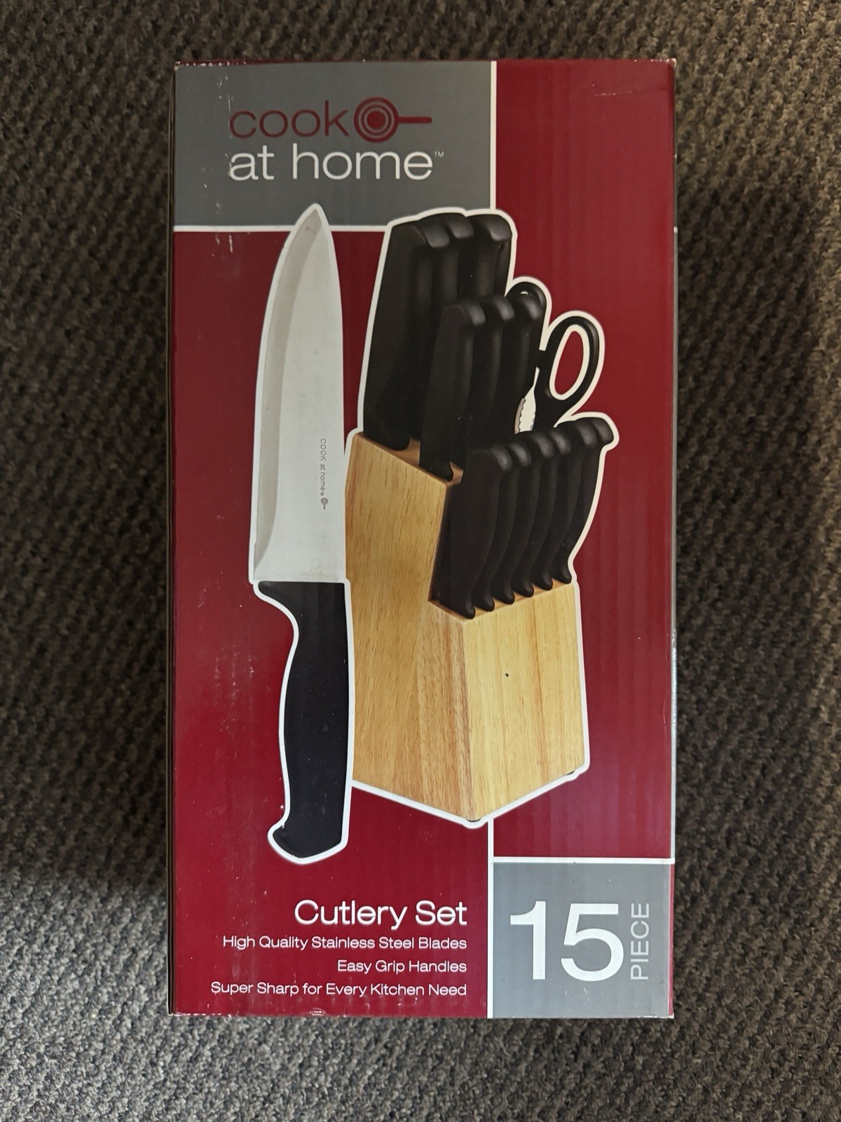 Cook At Home 15pc Cutlery Set & 2pc Roasting Pan NIB