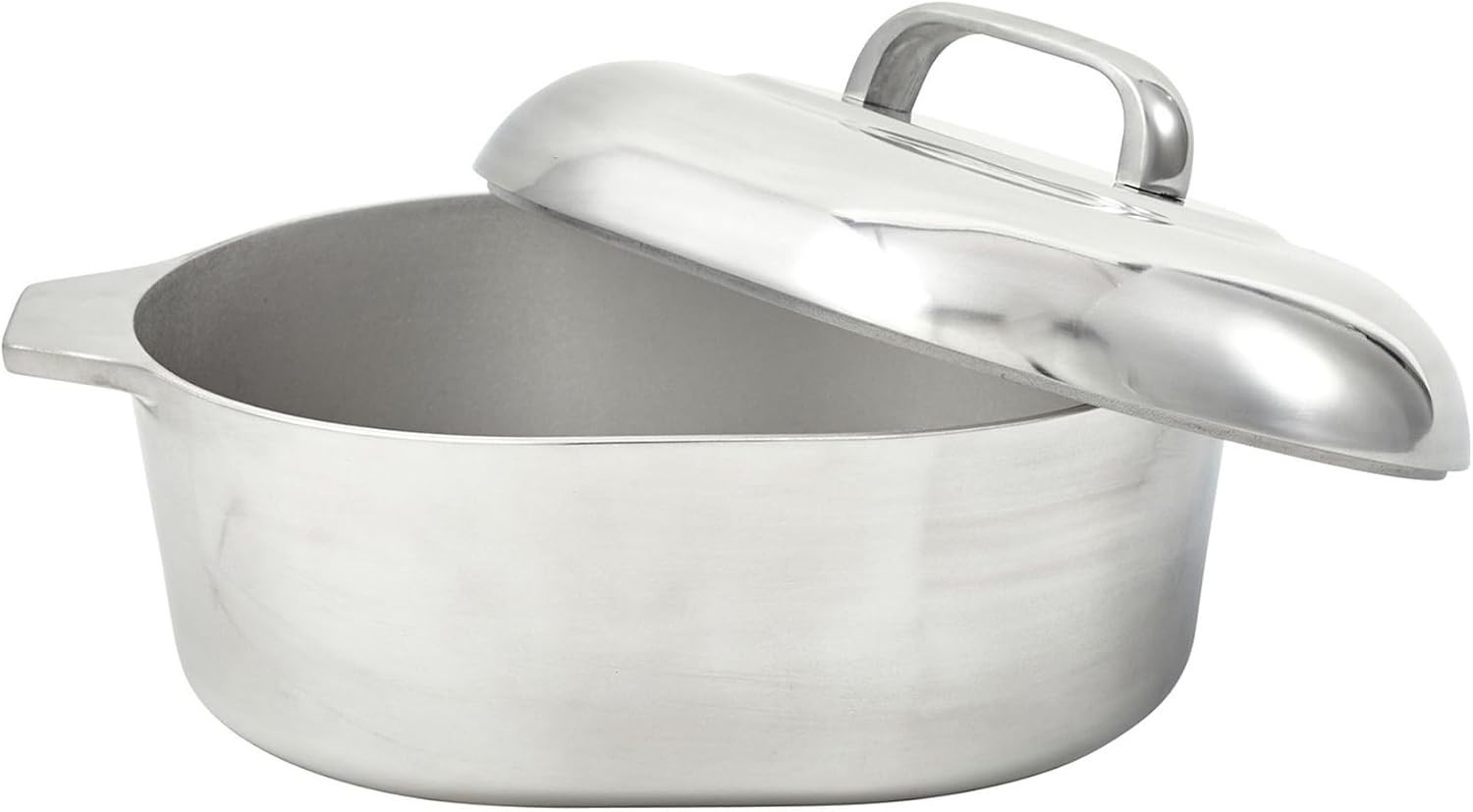 13 Inch Cajun Roaster – Stylish Cast Aluminum with Secure Carry Handles and Lid