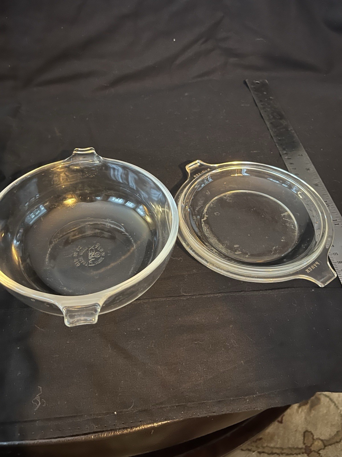 PYREX-Vintage-019- Casserole/Baking Dish (20oz/600ml) w/original lid