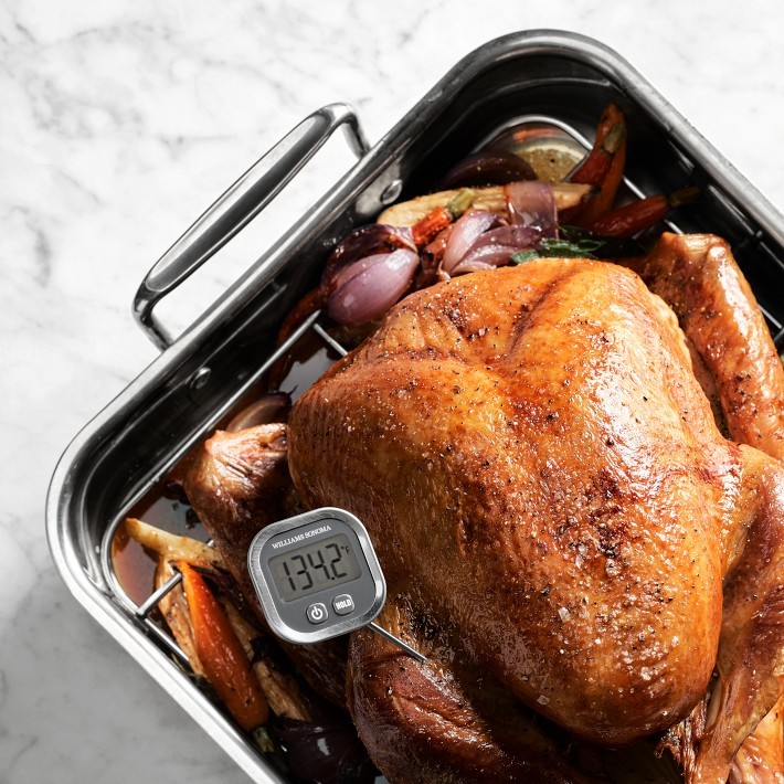 Stainless-Steel Ultimate Roasting Pan-Williams Sonoma|45060