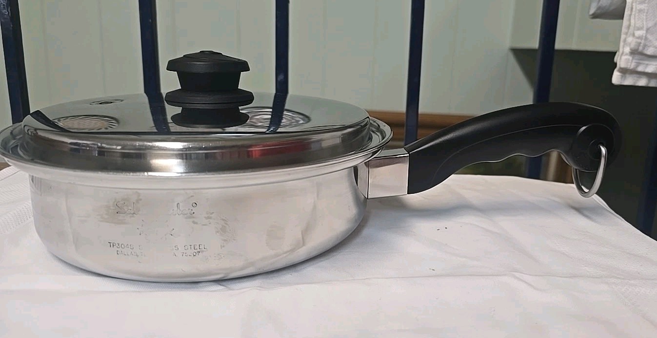 Saladmaster T304S Five Stars Stainless Steel 1.5 Qt 9” Skillet USA