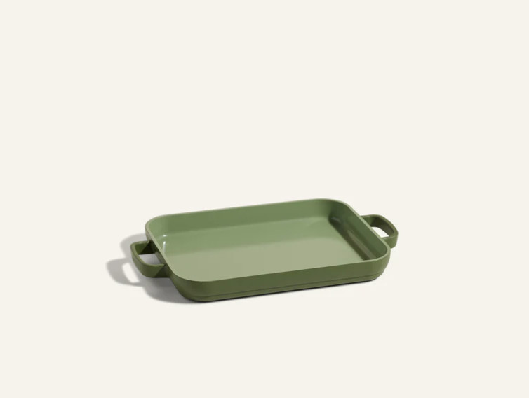 Our Place Mini Griddle Pan – Nonstick Ceramic Pan for Stovetop & Oven Sage Read