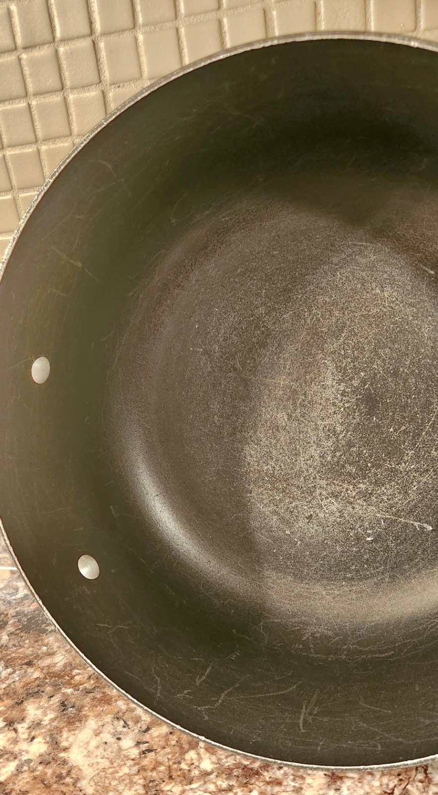 Calphalon 8.5 Qt Hard Anodized Dutch Oven Stock Pot w/ Glass Lid 8788 1/2
