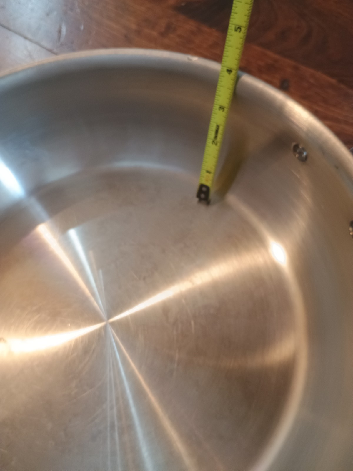All-Clad 6 qt D5 Saute Pan with Lid Double Handle