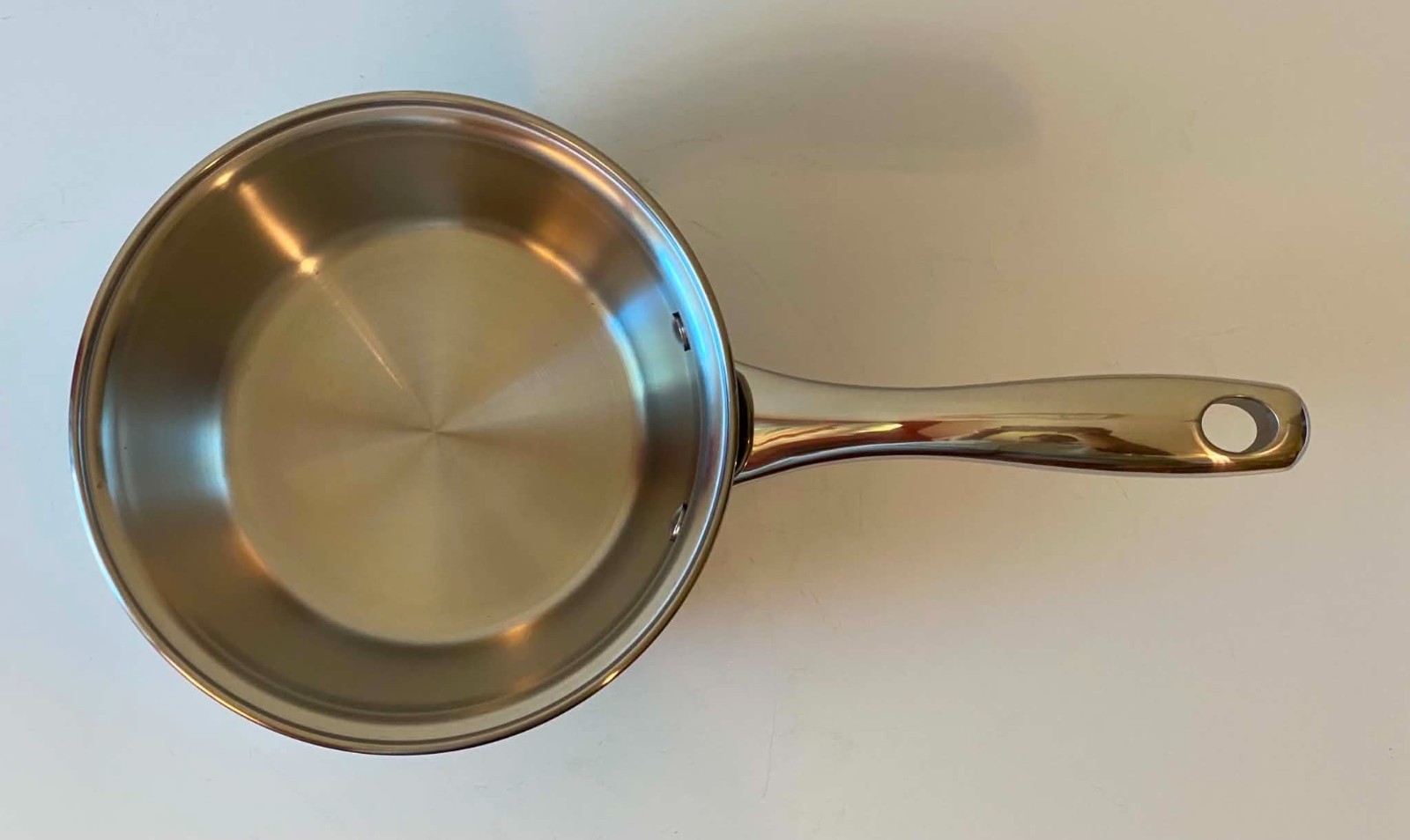 Tramontina Gourmet 1.5 Qt Saucepan Glass Lid Tri-Ply Base 18/10 Stainless NEW