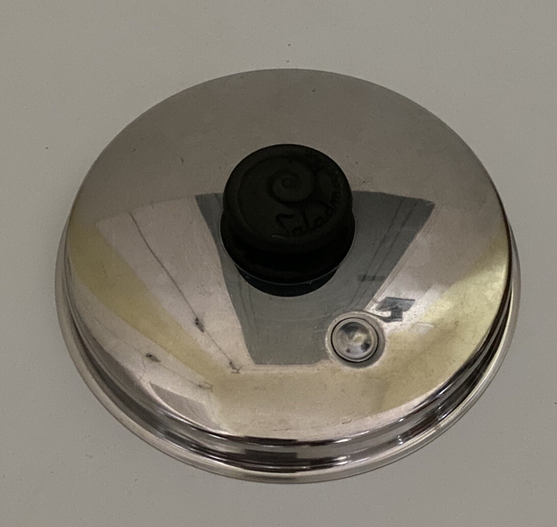 VTG Salad Master Vented Replacement Vapo Lid – Stainless Steel 7 5/8″