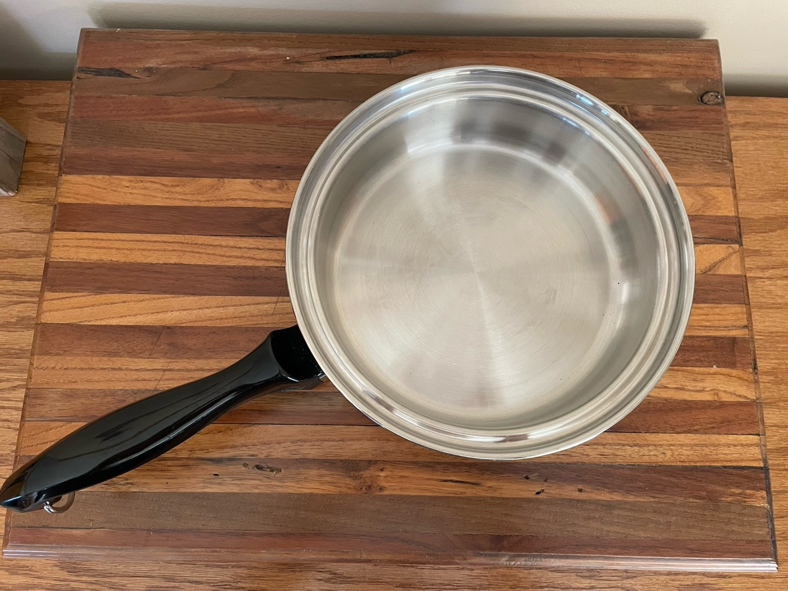 Chefs Ware Towncraft Stainless Steel 7 5/8” Skillet no lid