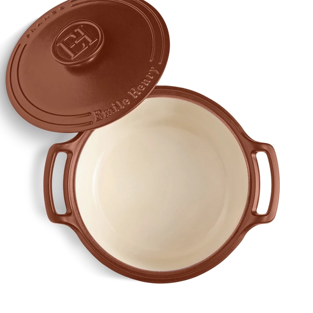 Emile Henry Sublime Round Casserole Sienne 28cm/4.2L