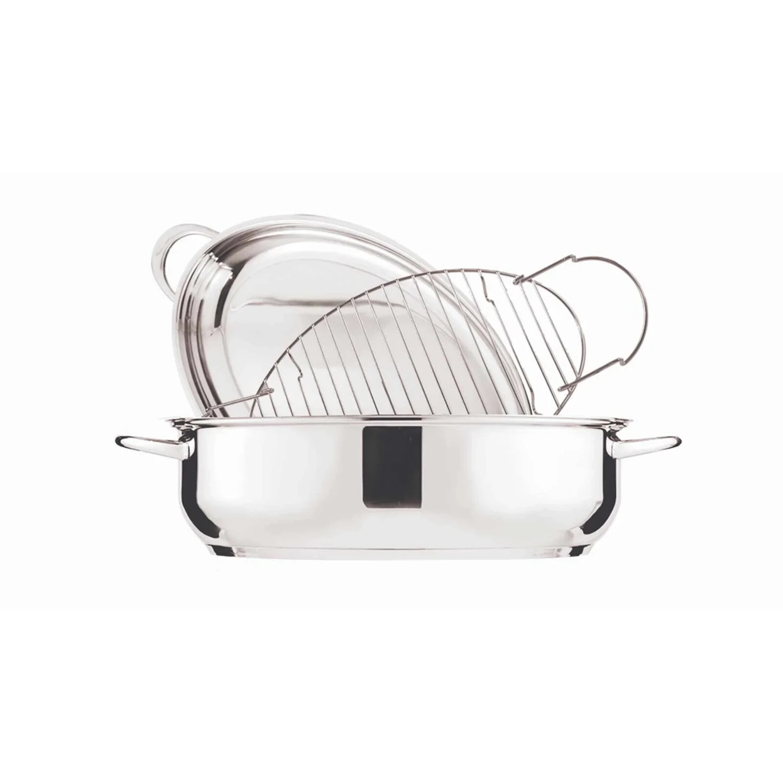 Authentic PROFESSIONAL PLATINUM COOKING SYSTEM Oval Roaster Stack Cooking $799