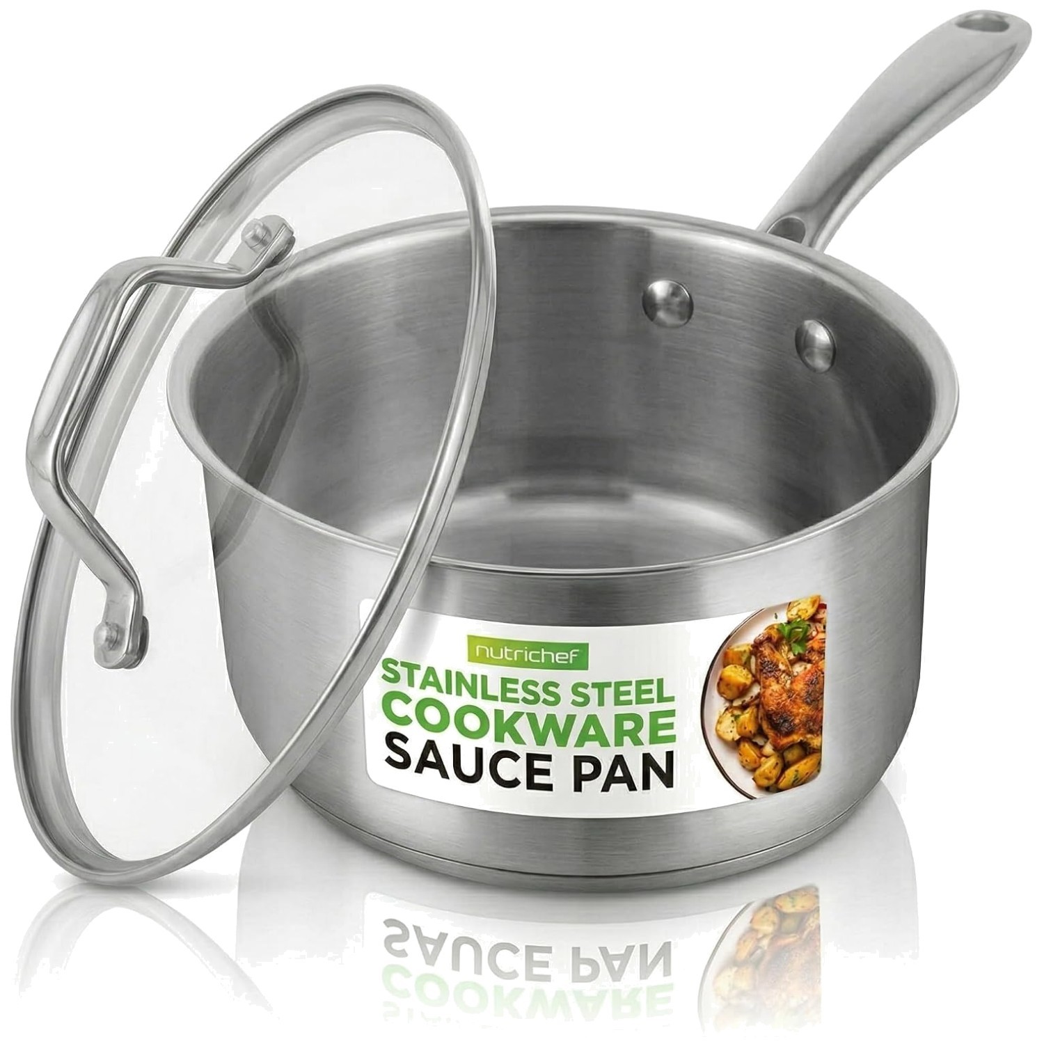Heavy-Duty 2-Qt Stainless Steel Sauce Pot – Induction Ready