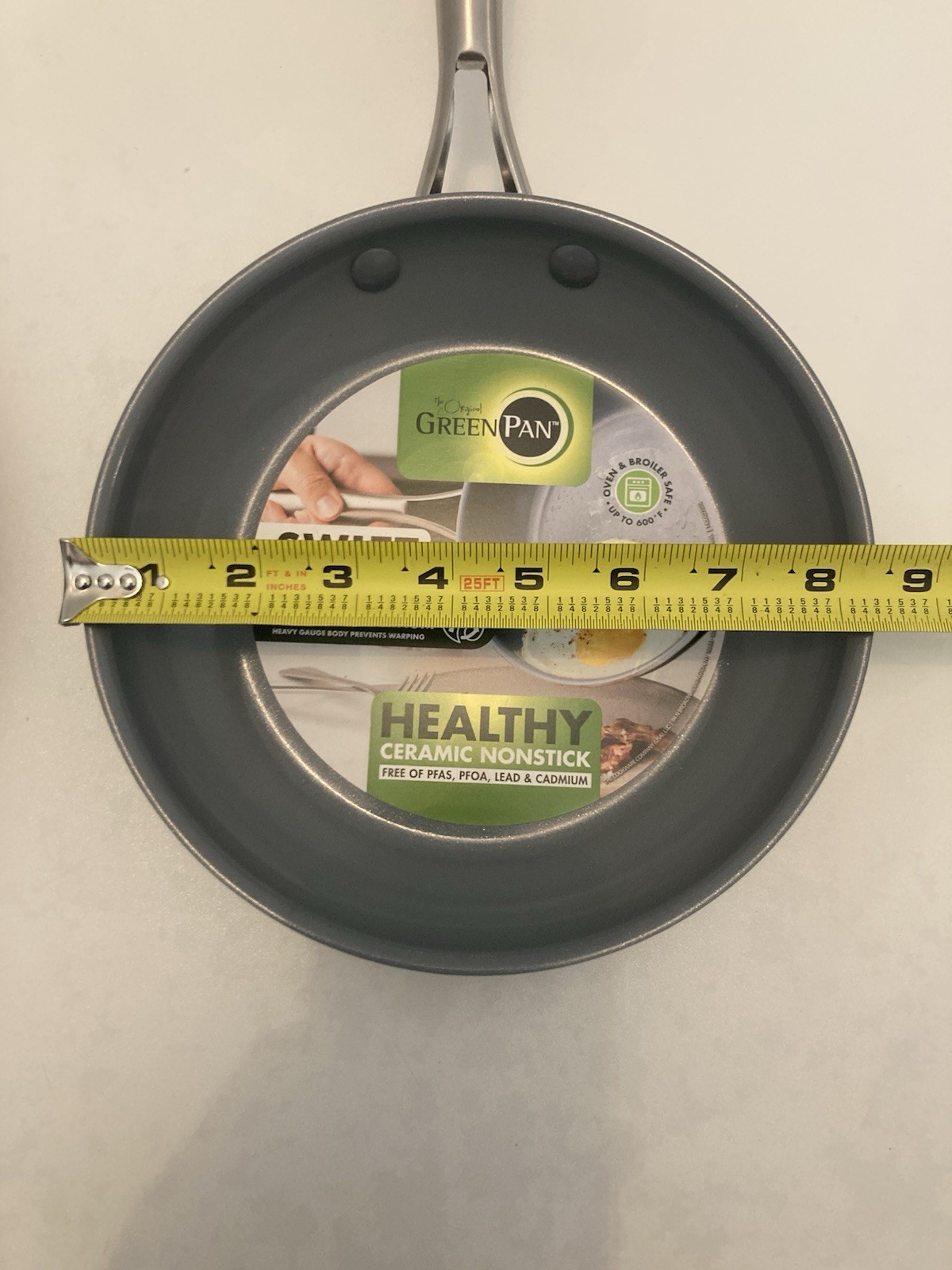 GreenPan Swift Ceramic Nonstick 8″ Frying Pan Skillet Stainless Steel Lot Of 5