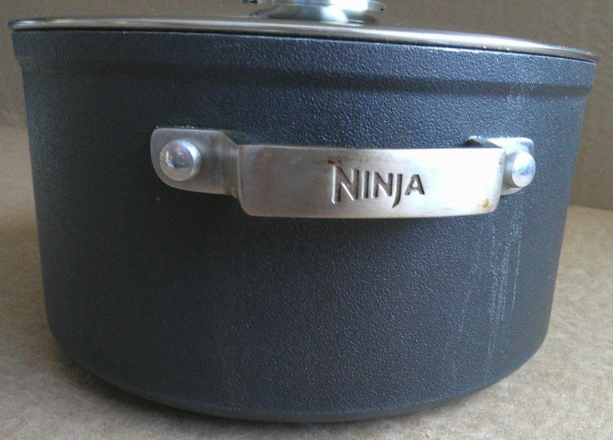 Ninja Foodi NeverStick Premium 2.5-Quart Pot with Matching Glass Lid